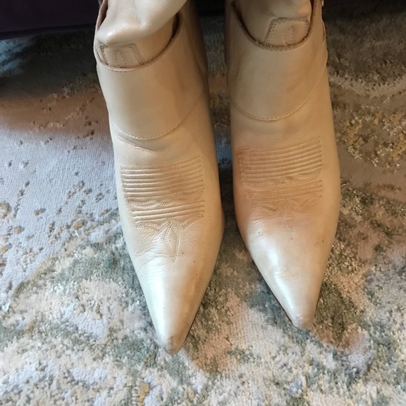 Charlie 1 Horse by Lucchese Tan Quilted Leather Cowboy Boots - Picture 5 of 10